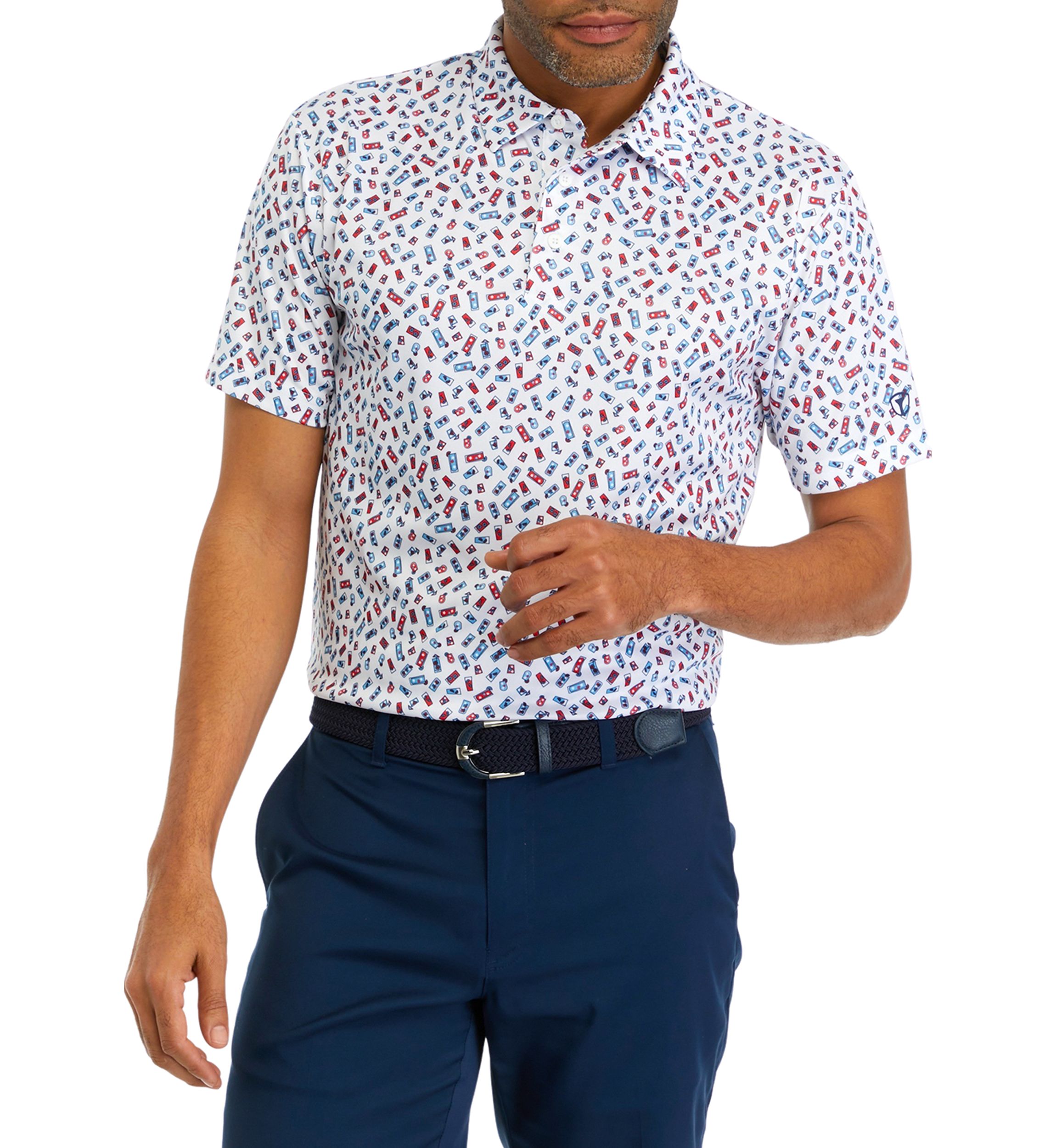 Mens Raspberry Lemonade Americana Shirt