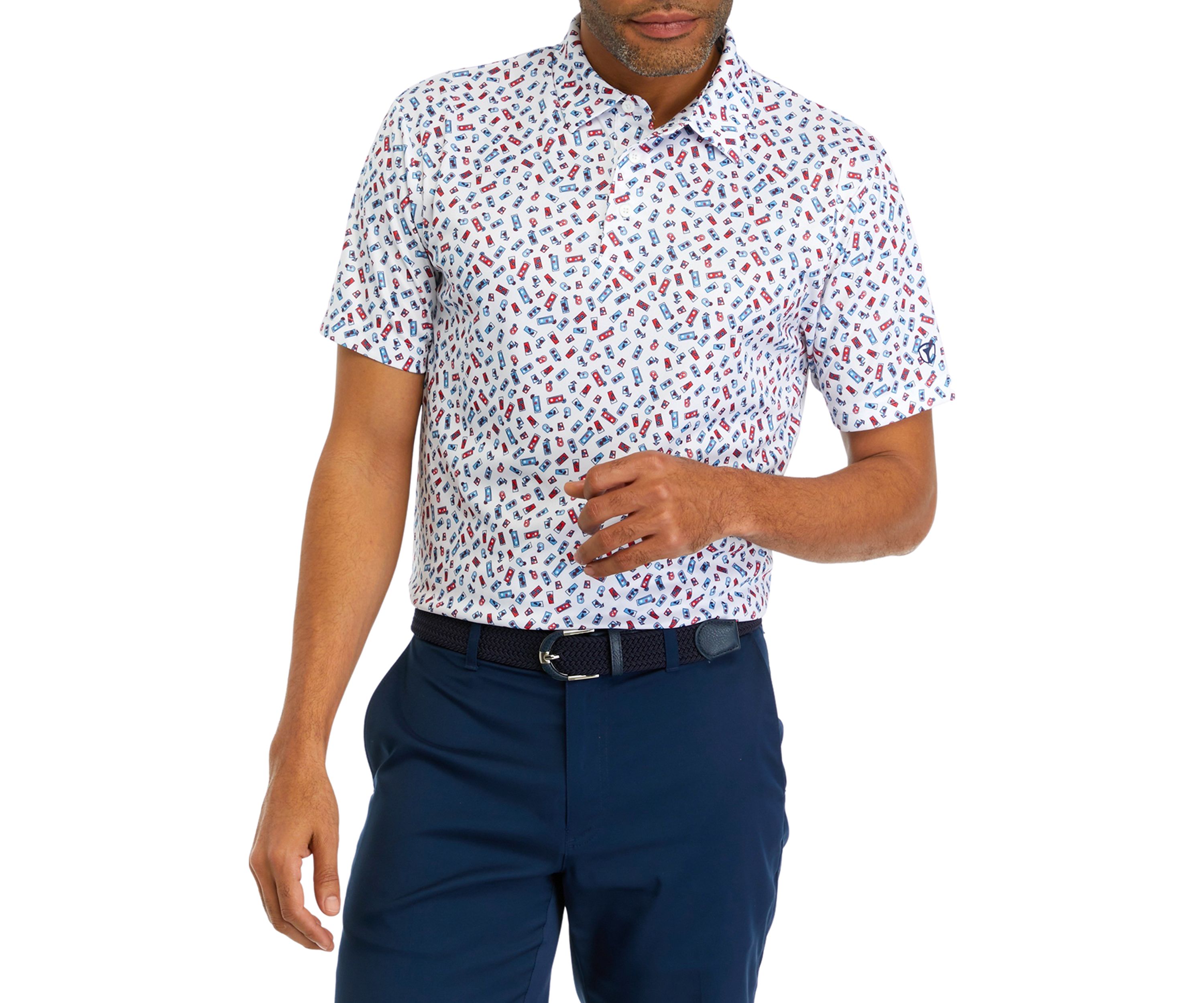 Mens Raspberry Lemonade Americana Shirt