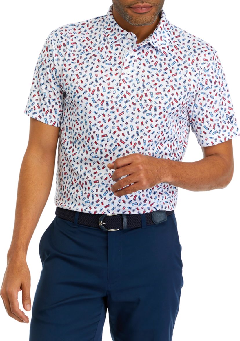 Mens Raspberry Lemonade Americana Shirt