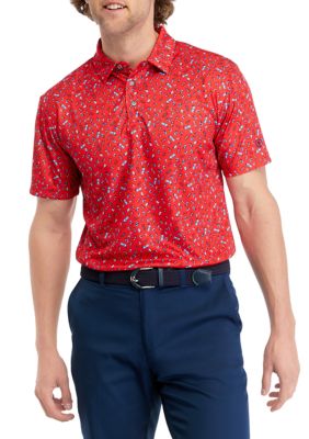 Pro Tour Men's Raspberry Lemonade Americana Shirt, Red, Small