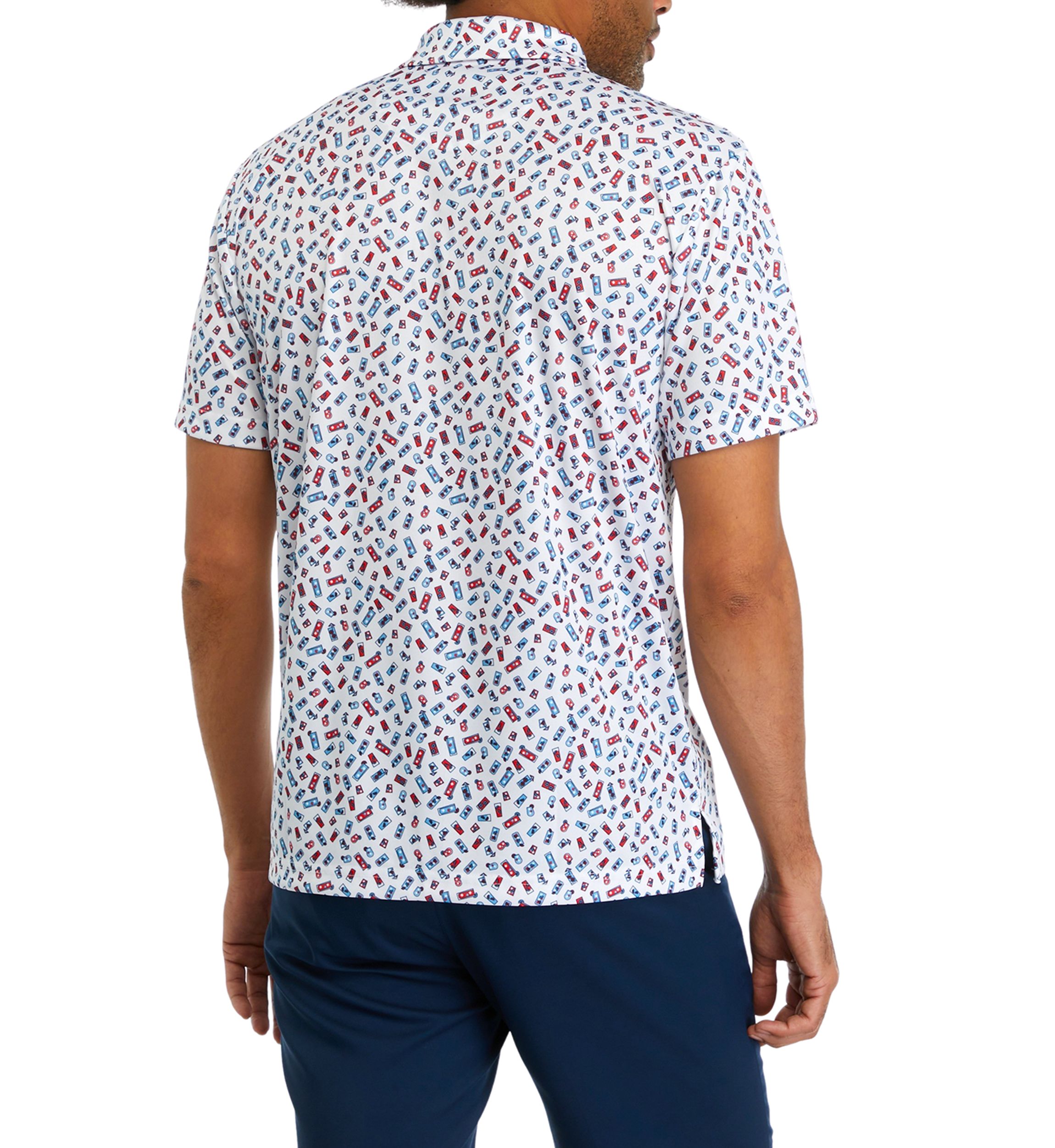 Mens Raspberry Lemonade Americana Shirt