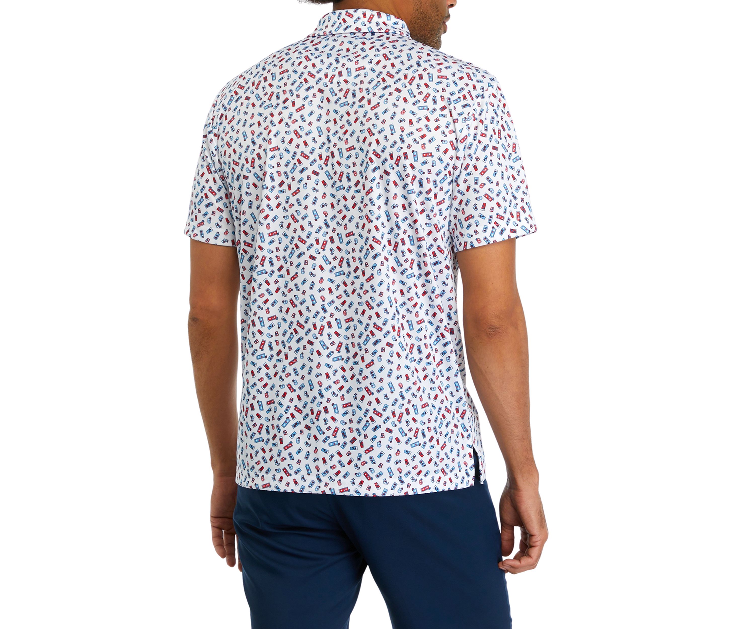 Mens Raspberry Lemonade Americana Shirt