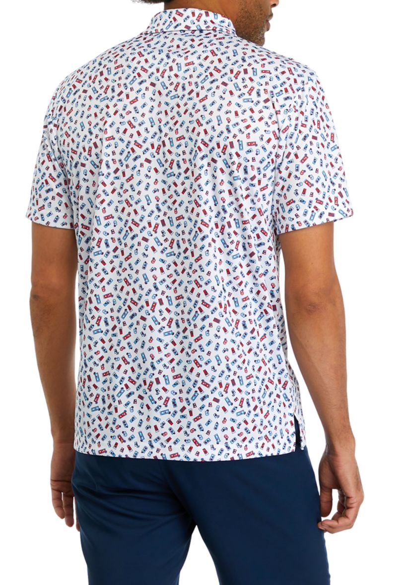 Mens Raspberry Lemonade Americana Shirt