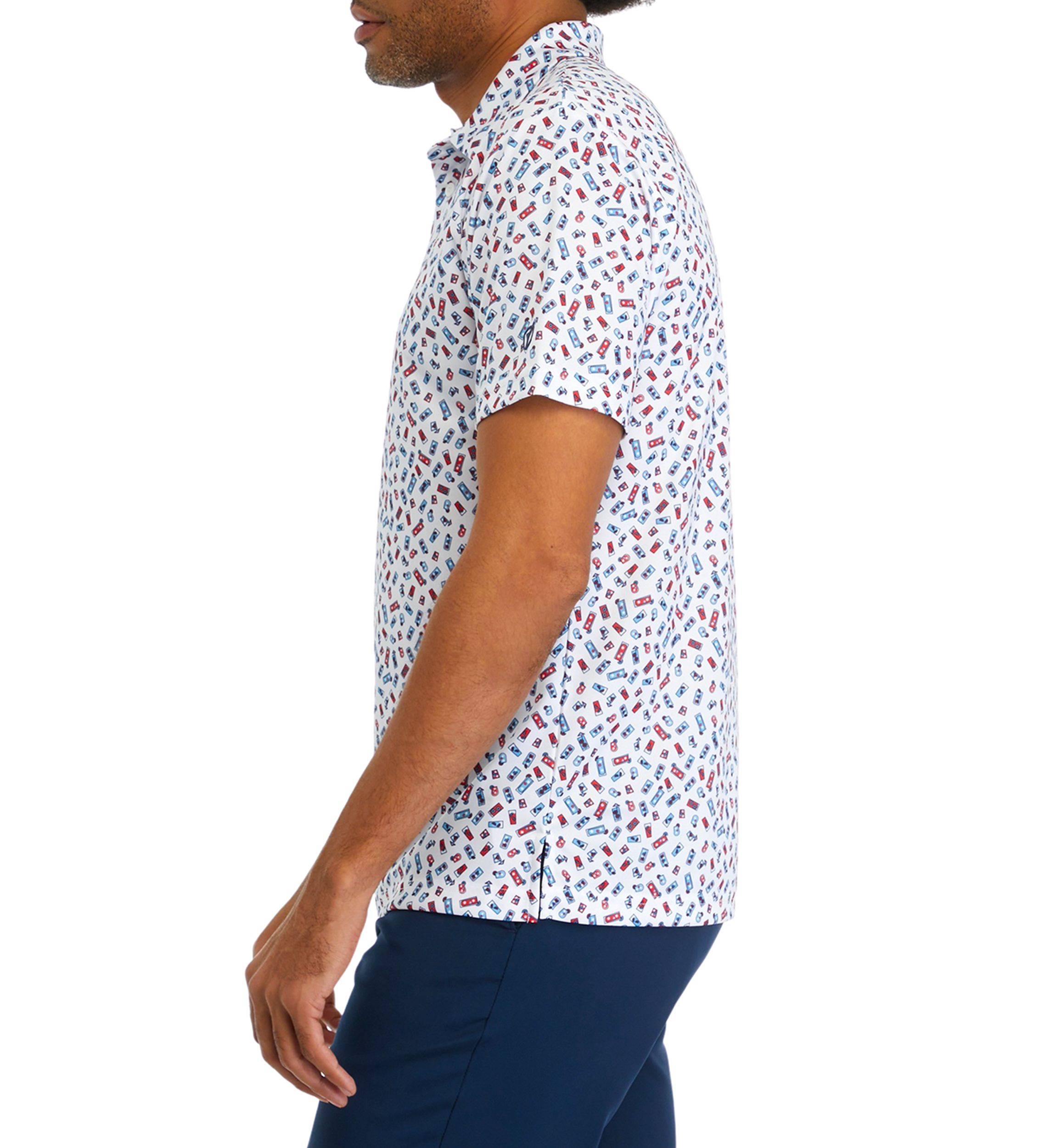 Mens Raspberry Lemonade Americana Shirt