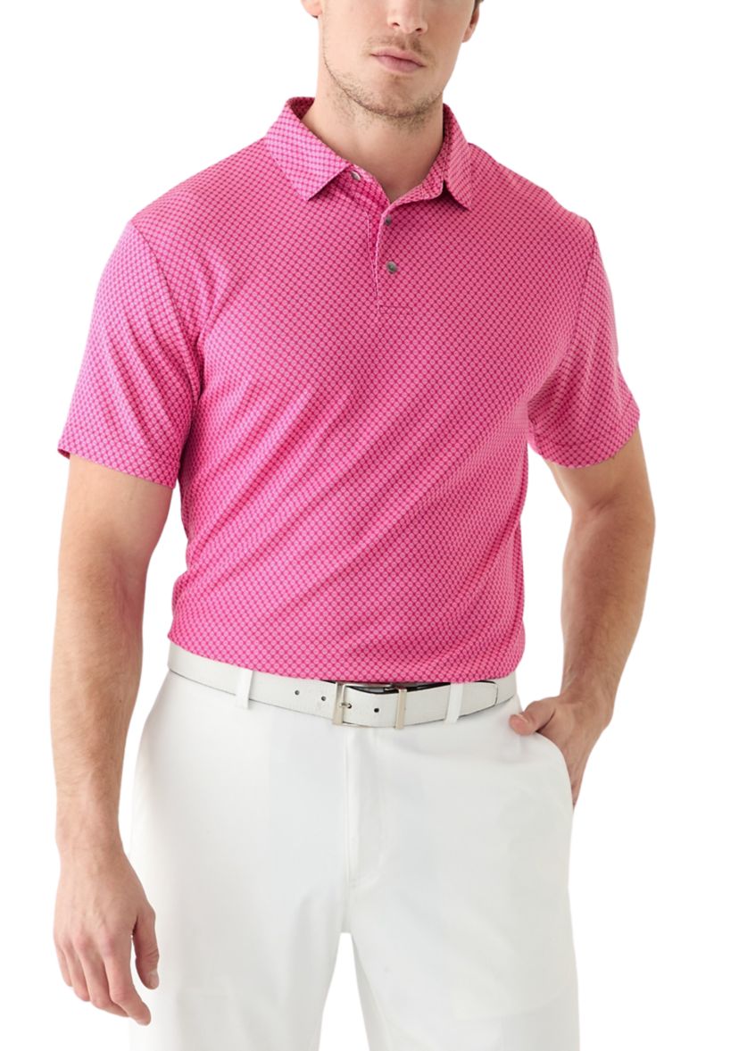 Mens Jacquard Polo Shirt