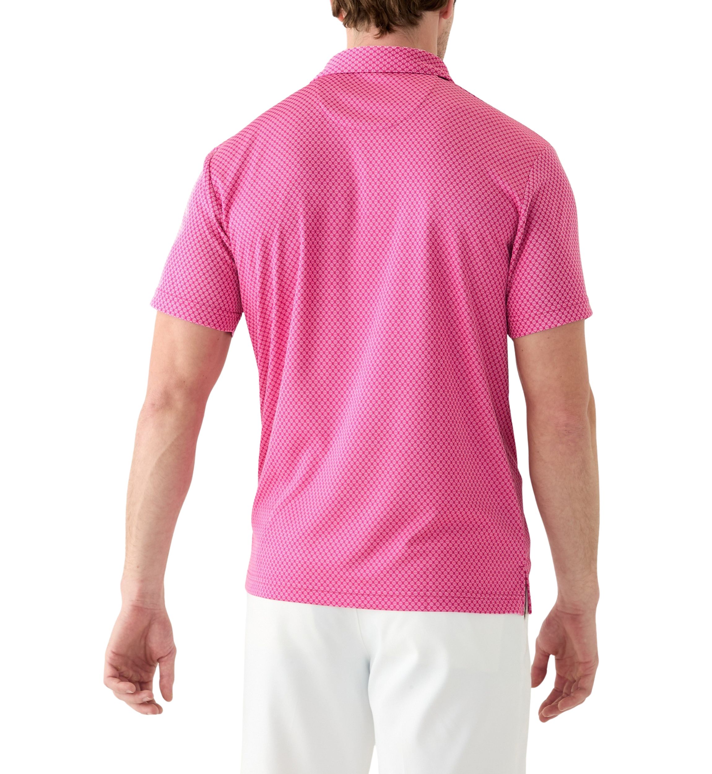 Mens Jacquard Polo Shirt