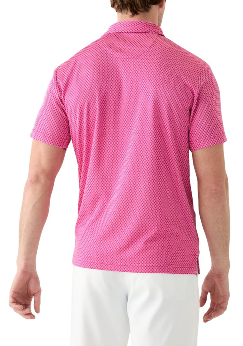 Mens Jacquard Polo Shirt