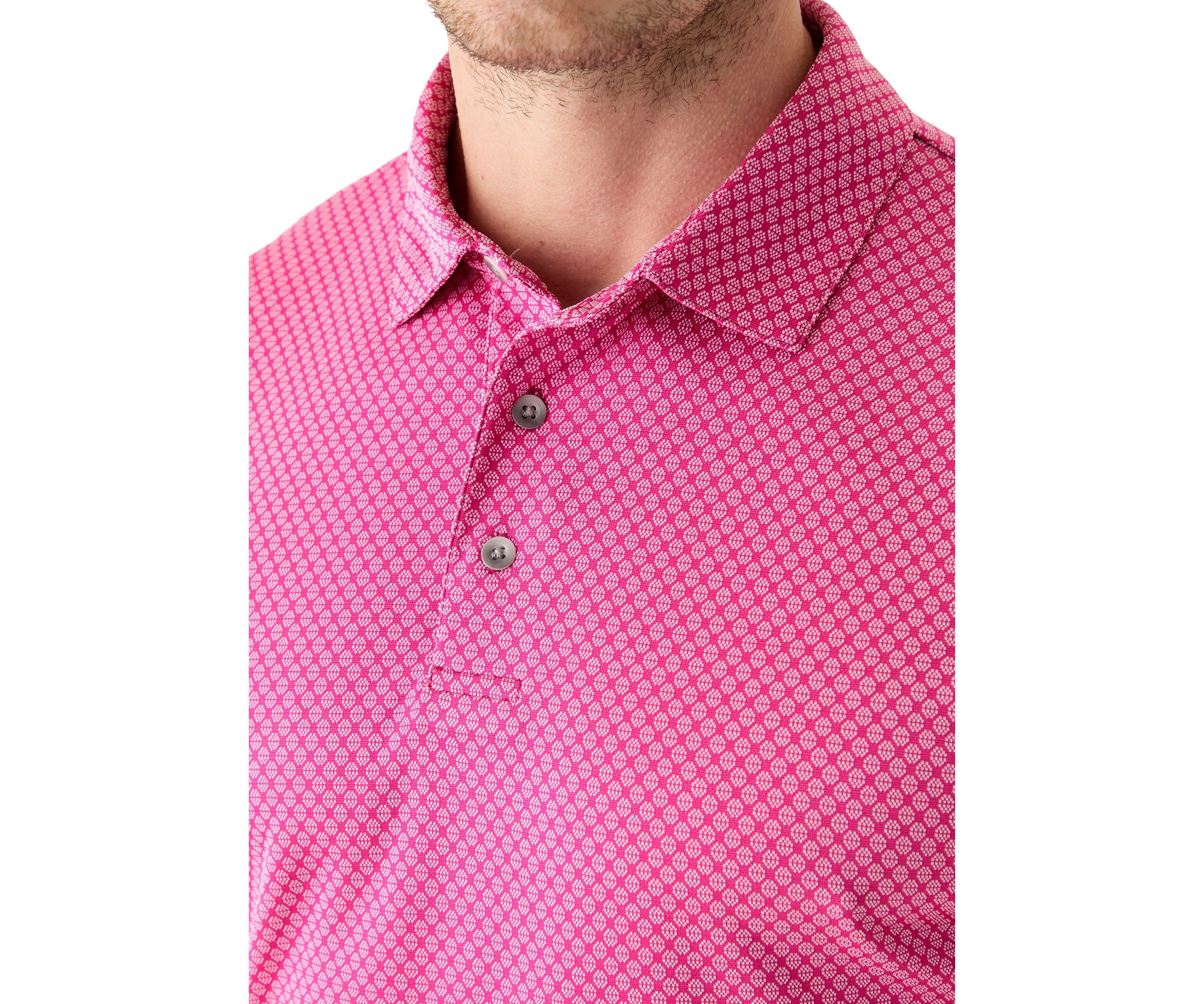 Mens Jacquard Polo Shirt