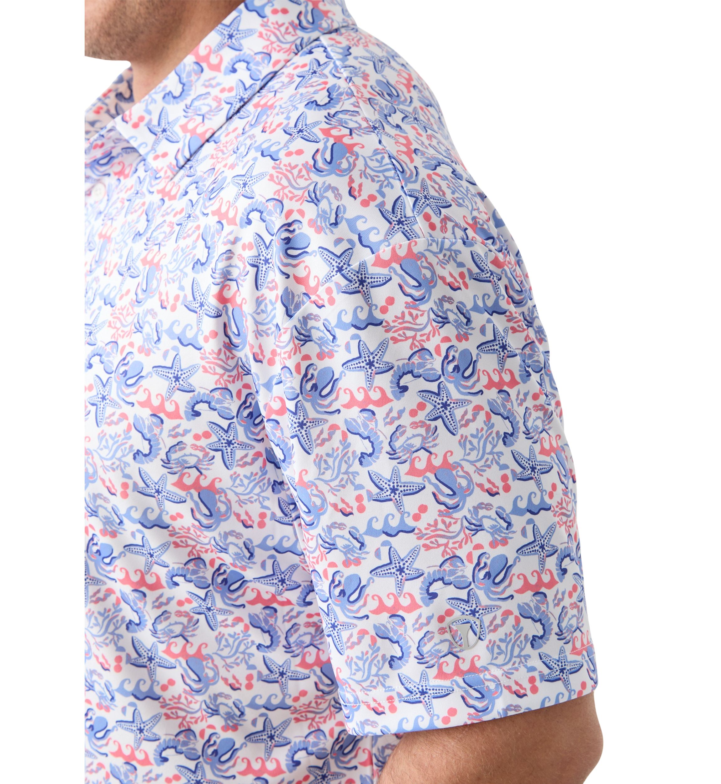 Big & Tall Deep Sea Conversational Shirt