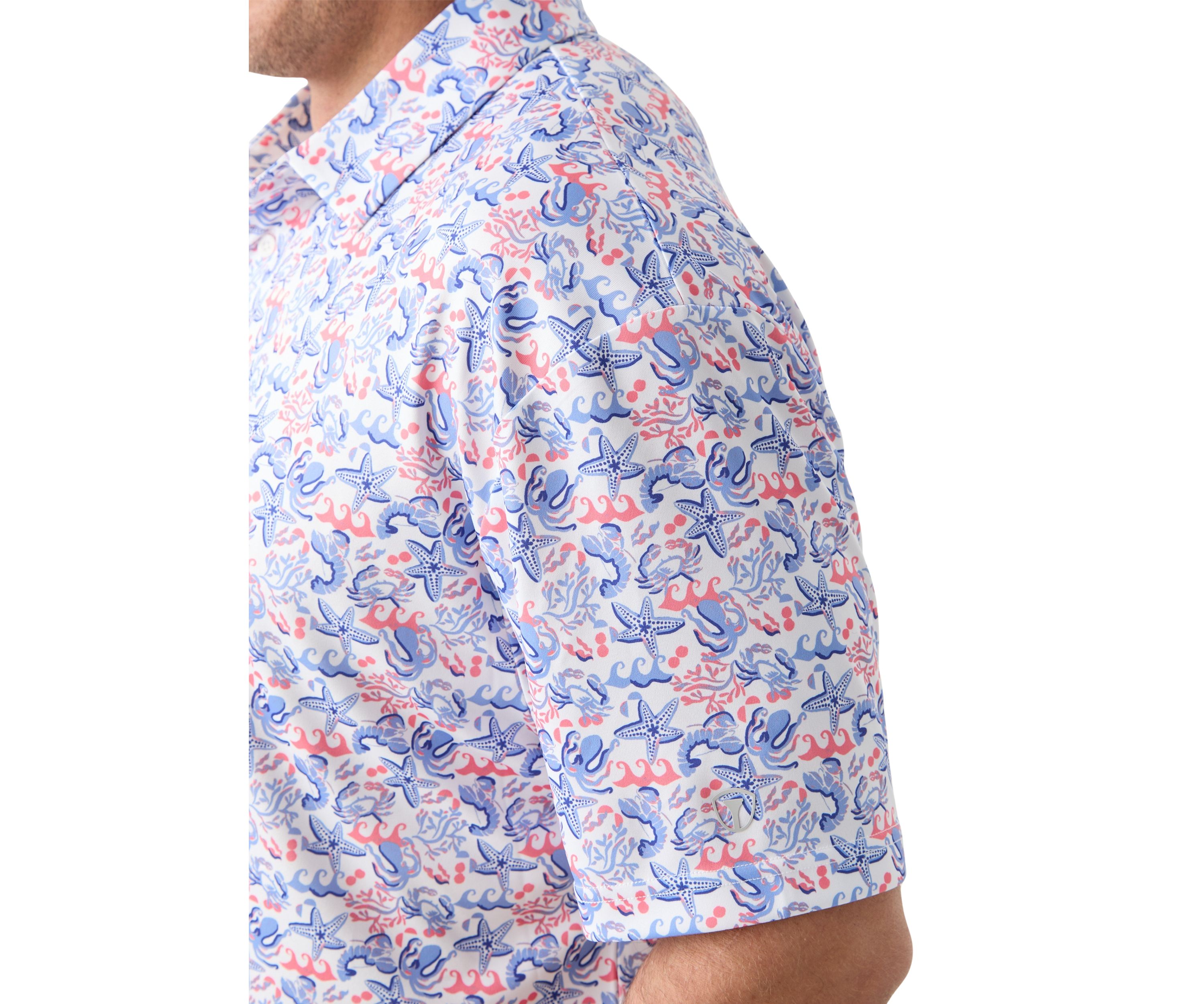 Big & Tall Deep Sea Conversational Shirt