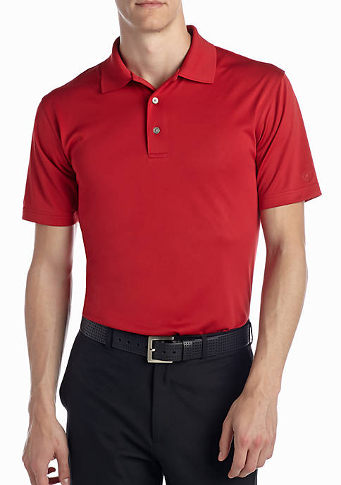 Pro Tour® Short Sleeve Airplay Solid Polo Shirt | belk