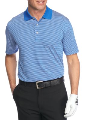 Pro Tour® Striped Golf Polo Shirt | belk