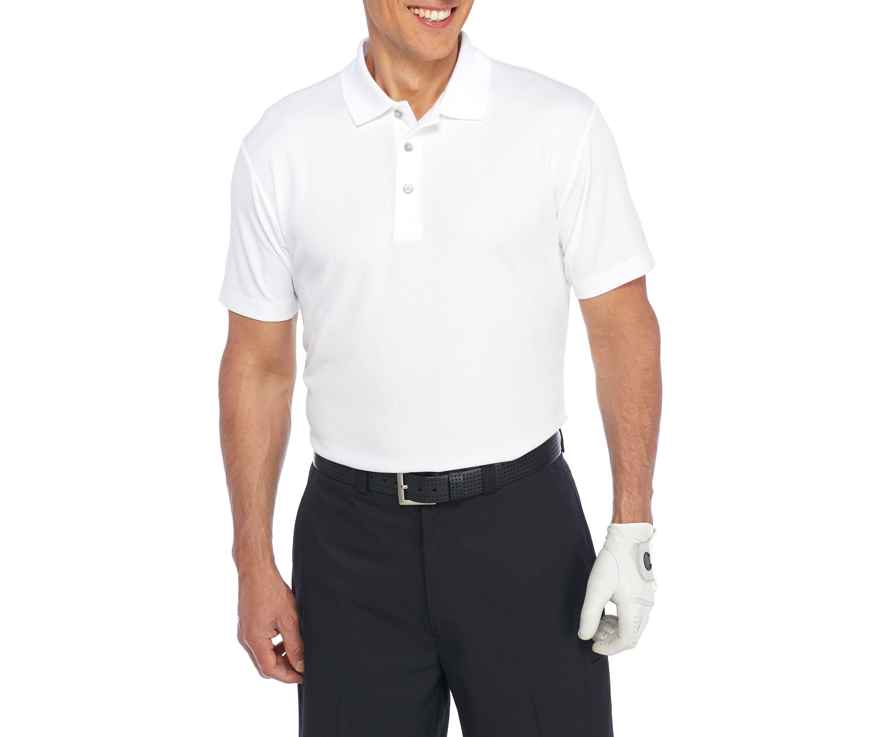 Big & Tall Textured Airplay Polo Shirt