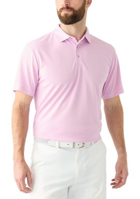 Pro Tour® Men's Short Sleeve Performance Micro Mesh Textured