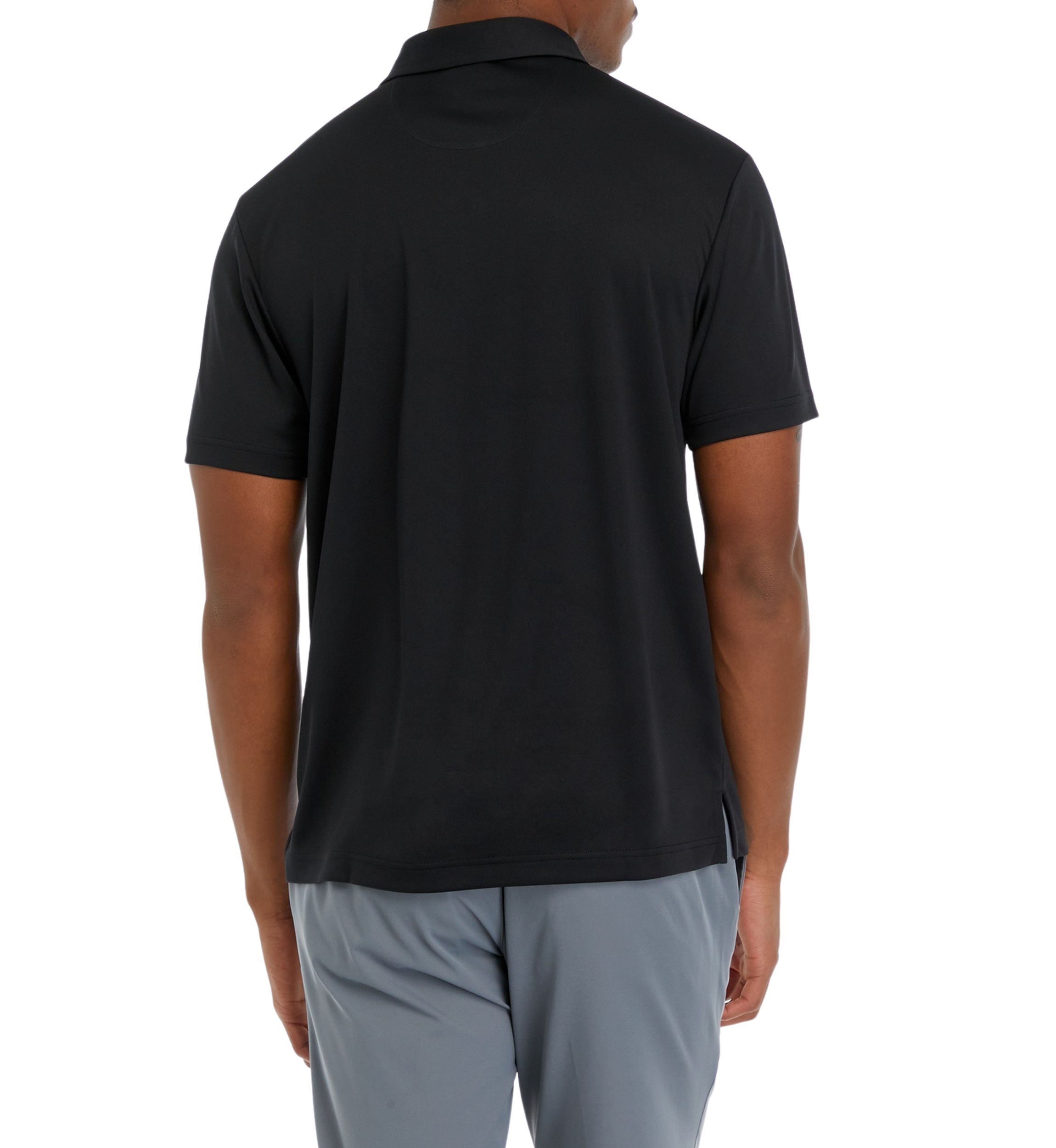 Mens Solid Polo Shirt