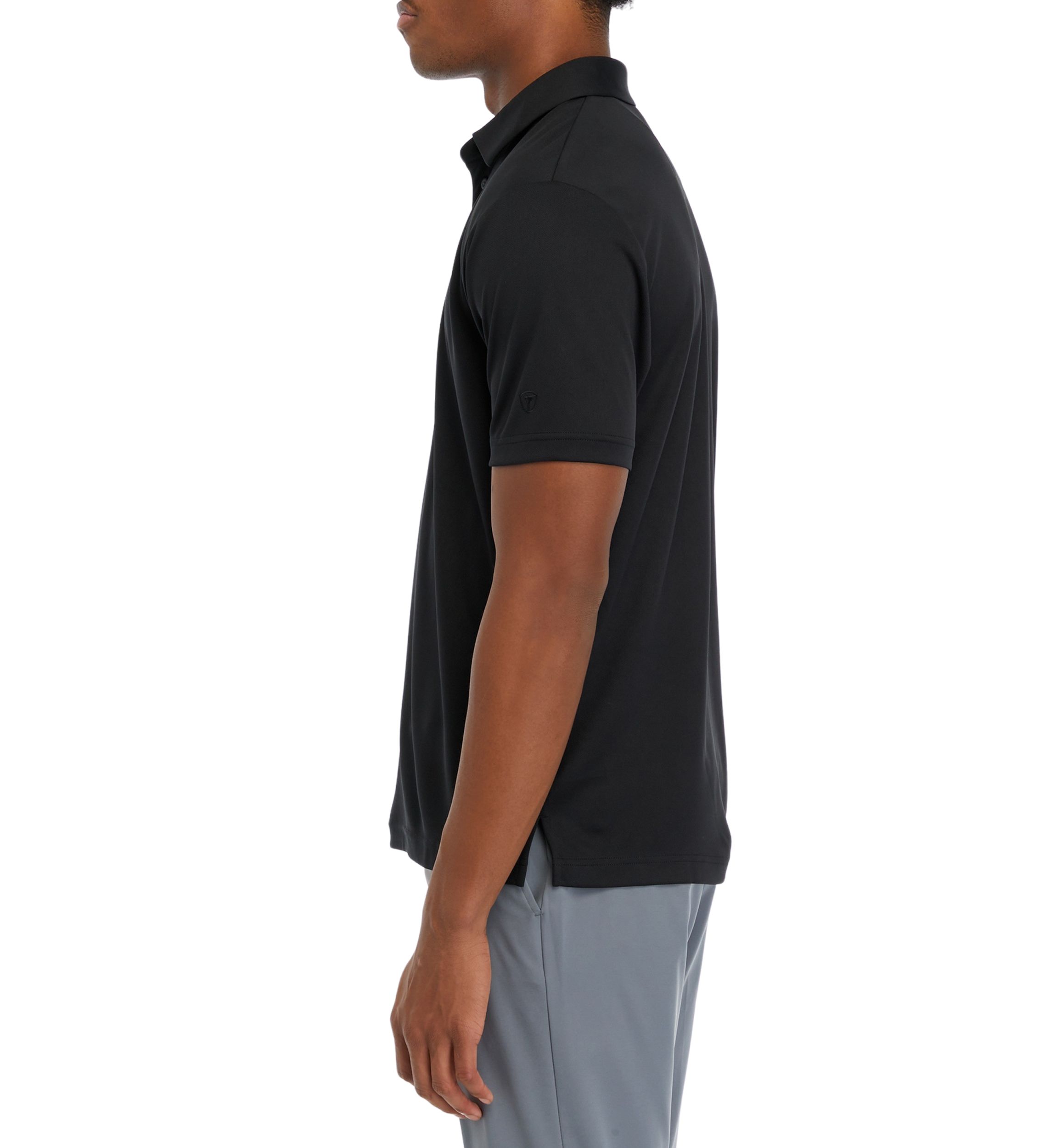 Mens Solid Polo Shirt