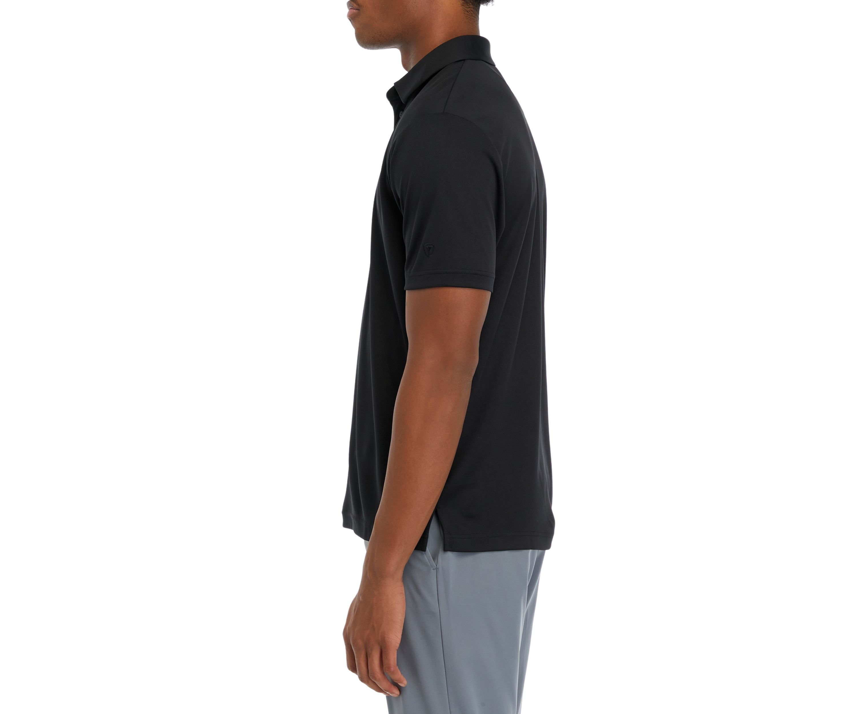 Mens Solid Polo Shirt
