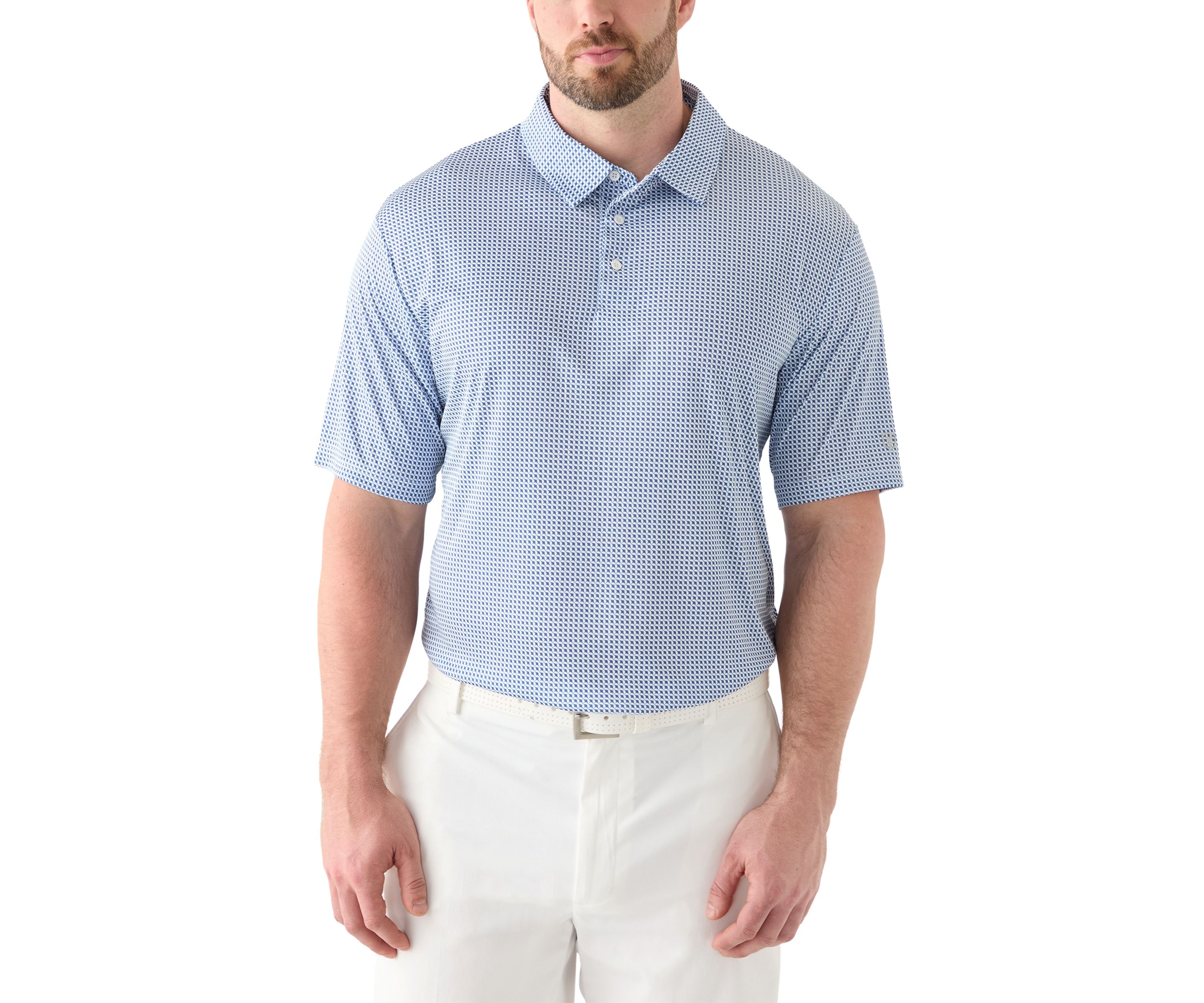 Big & Tall Short Sleeve Stingray Printed Polo Shirt 
