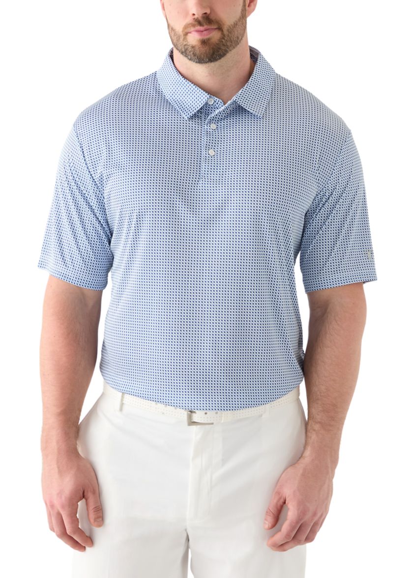 Big & Tall Short Sleeve Stingray Printed Polo Shirt 