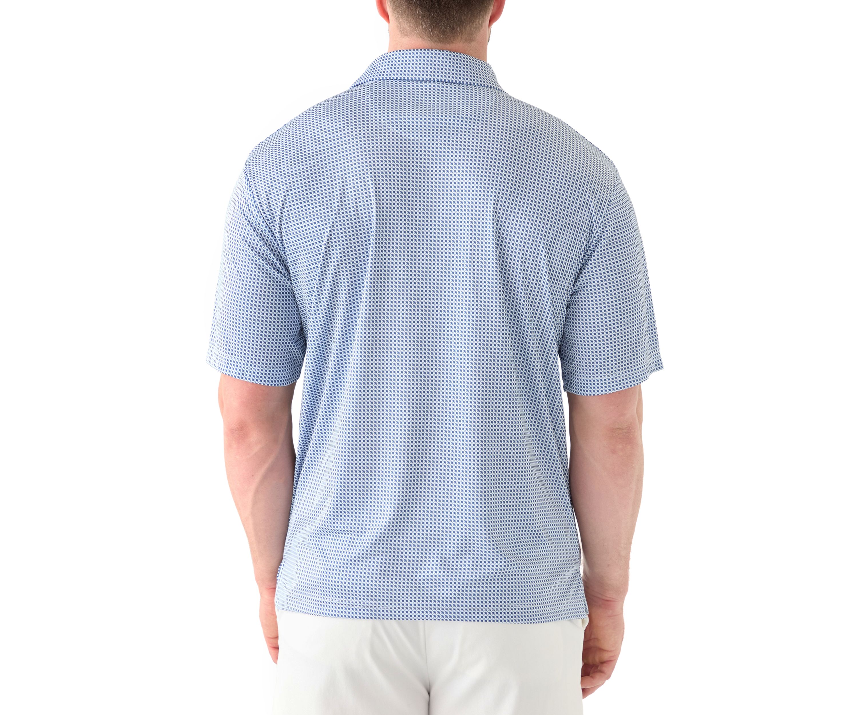 Big & Tall Short Sleeve Stingray Printed Polo Shirt 