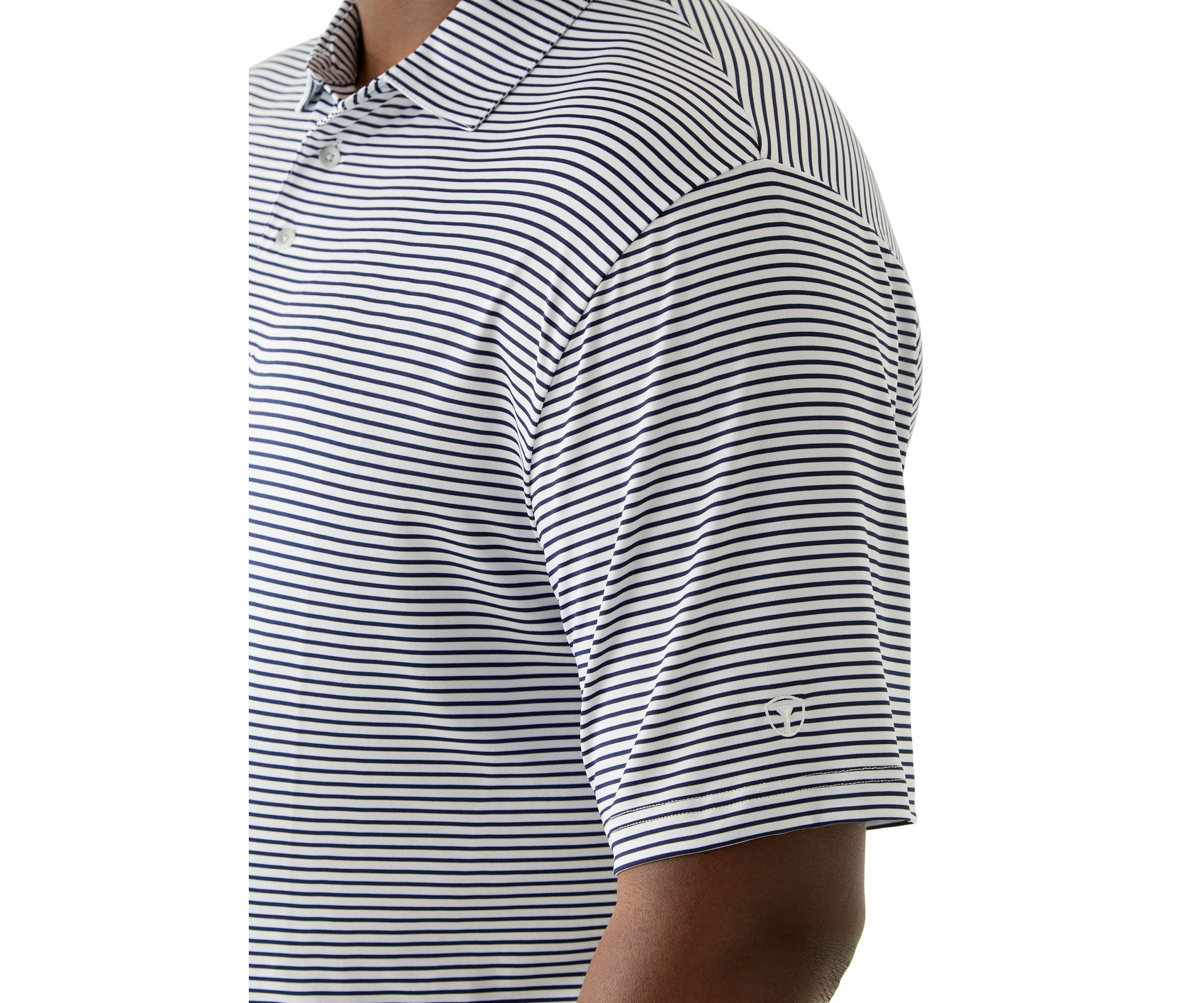 Big & Tall Feeder Stripe Polo Shirt