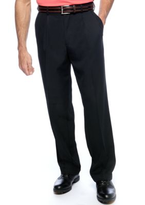 Pro Tour Classic Fit Comfort Tech Pleated Wrinkle Resistant Pants belk