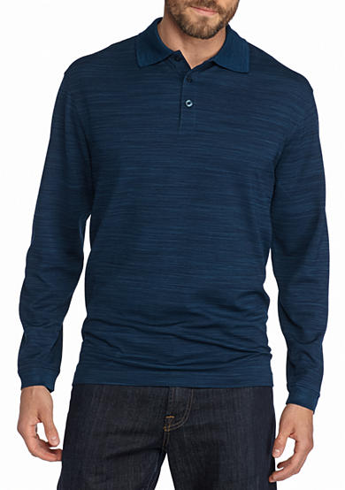 Saddlebred Long Sleeve Polo Shirt | Belk