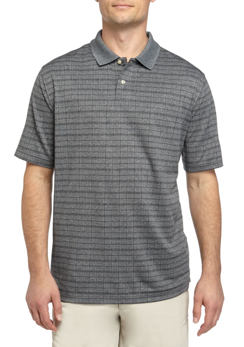 Windowpane Performance Polo Shirt