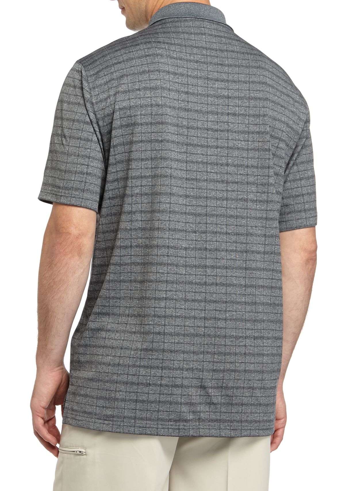 Windowpane Performance Polo Shirt