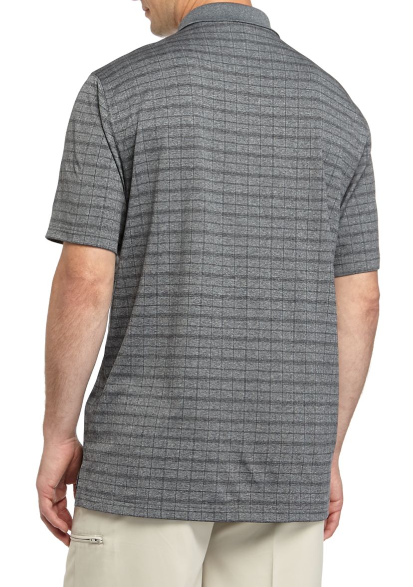 Windowpane Performance Polo Shirt