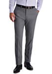 Mens Heather Stretch Skinny Fit Suit Separate Pants