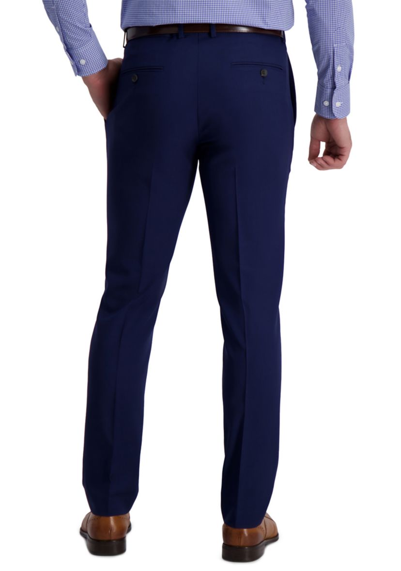 Mens Stretch Stria Slim Fit Suit Separate Pants