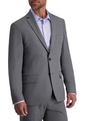 Men's Heather Stretch Skinny Fit Suit Separate Jacket