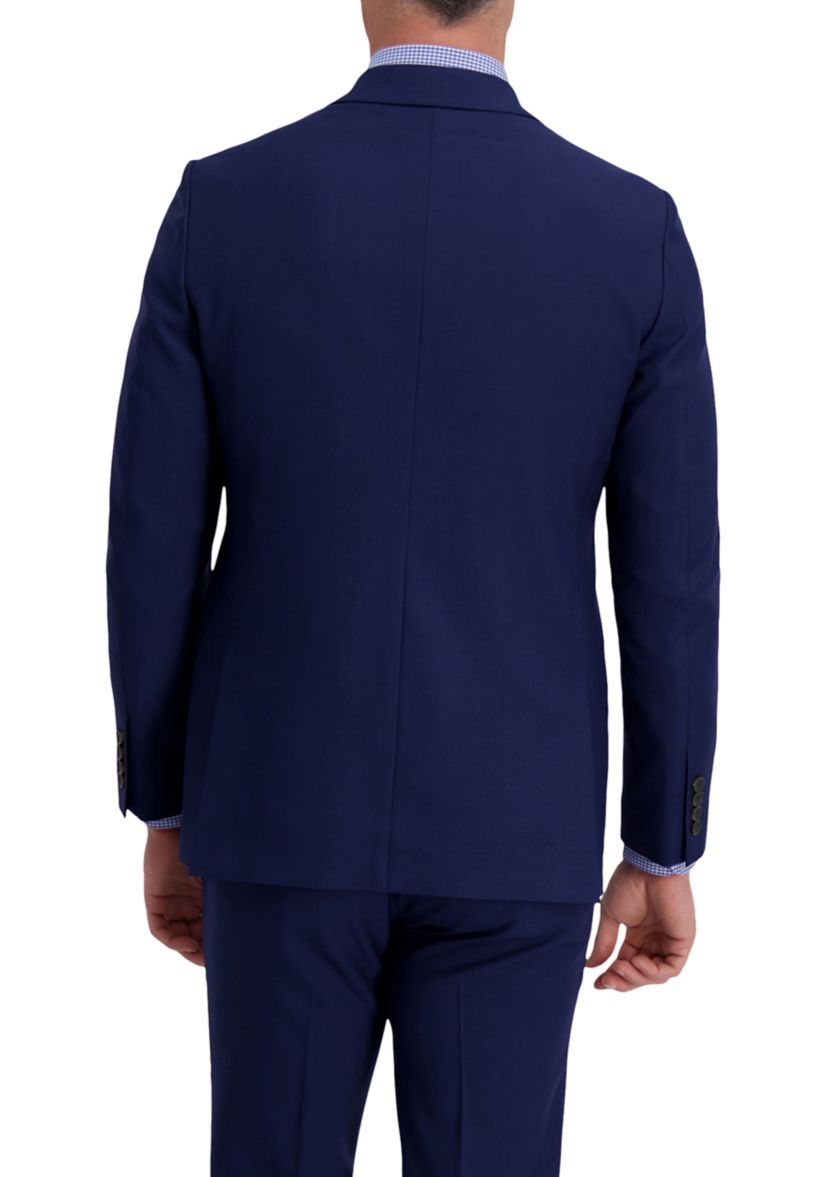Stretch Stria Slim Fit Suit Separate Jacket