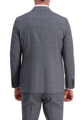 Louis Raphael Men's Skinny Fit Suit Pant, Heather Grey, 36W X 30L at   Men's Clothing store