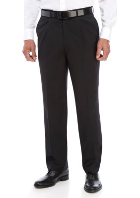 black pleated trousers mens