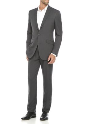 Kenneth Cole Reaction 2-Piece Solid Stretch Suit | belk