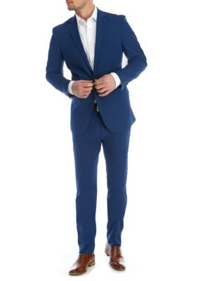 Kenneth Cole Reaction 2-Piece Solid Stretch Suit | belk