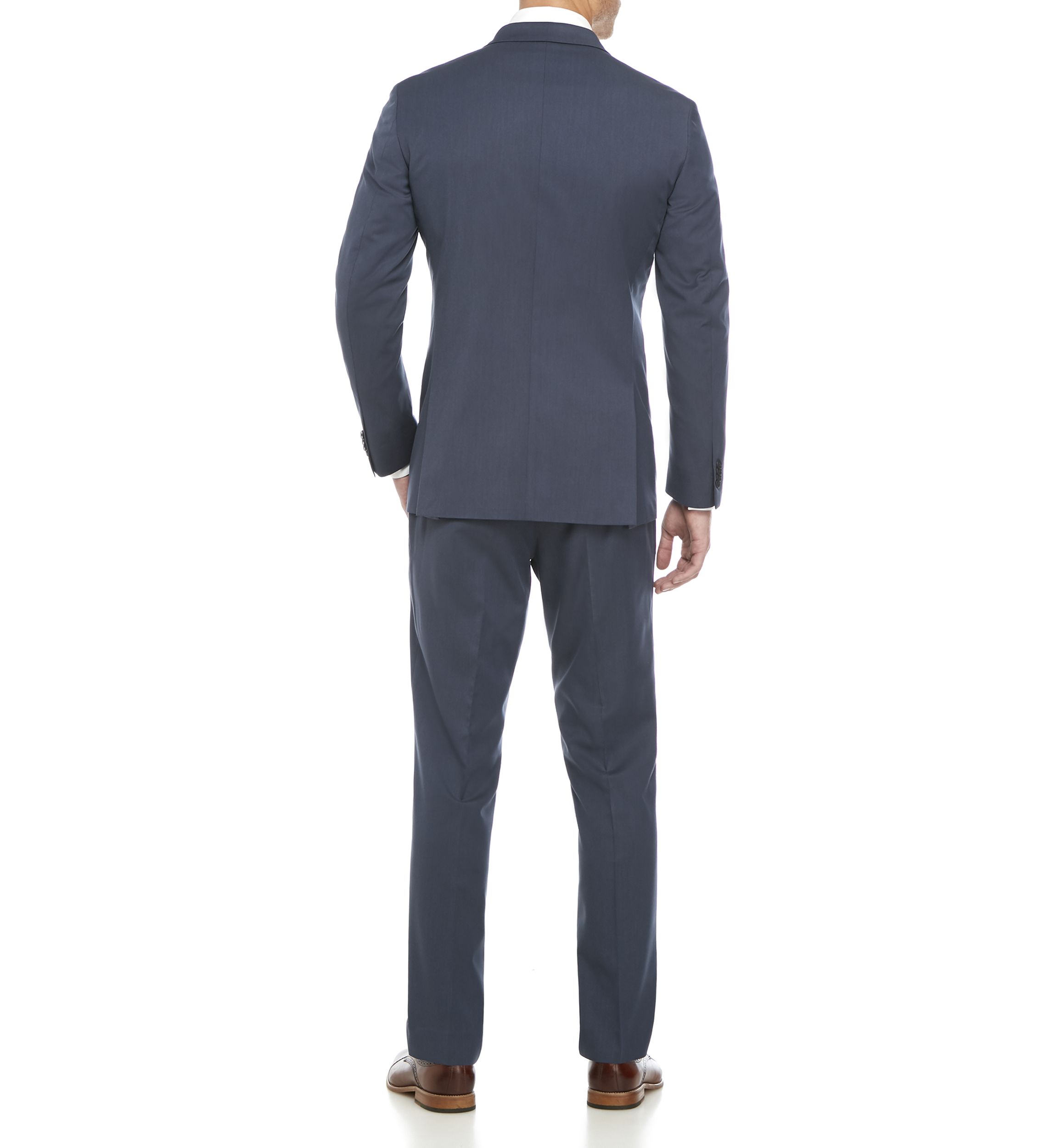 2-Piece Solid Stretch Suit