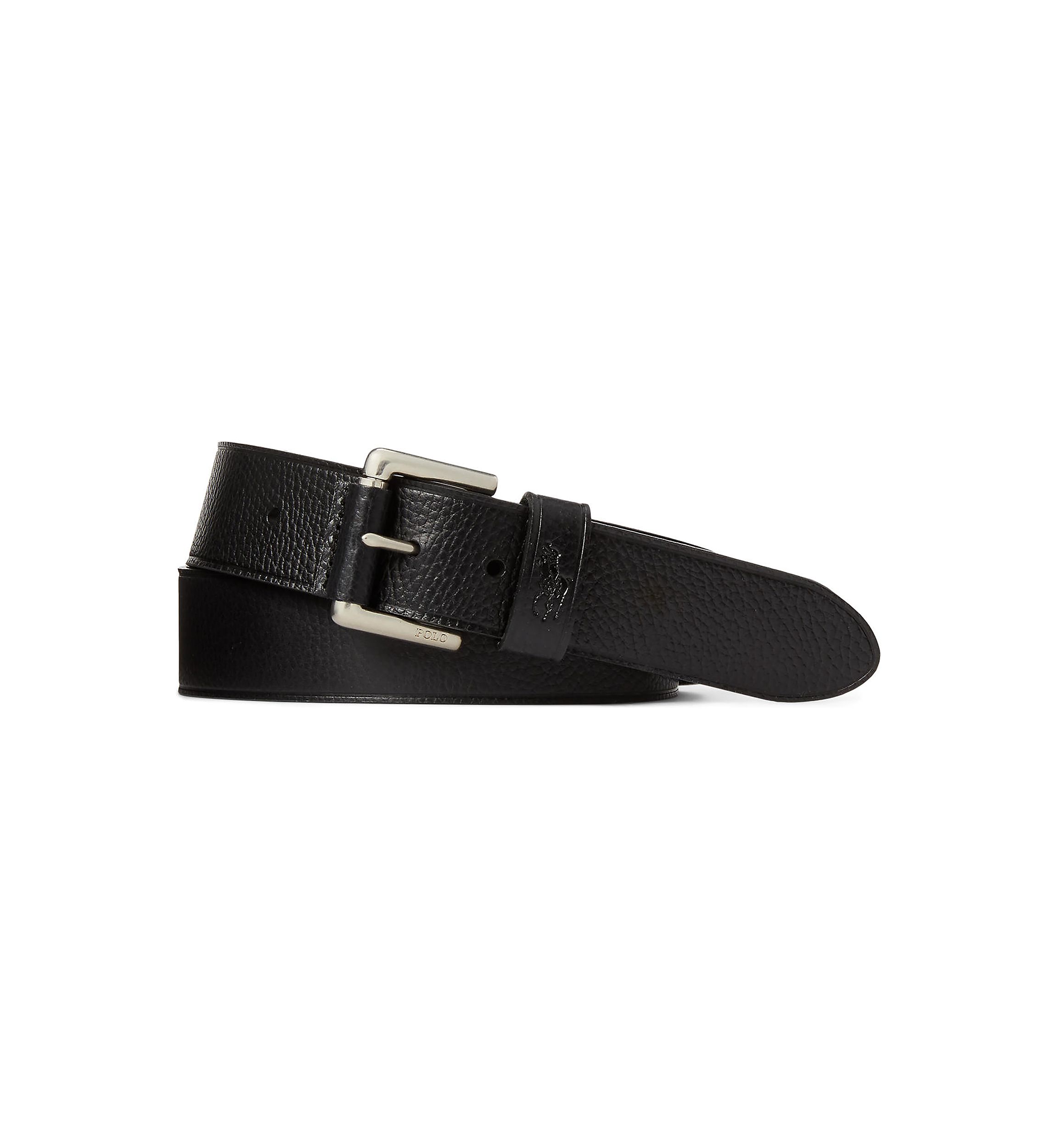 Signature Pony Leather Belt