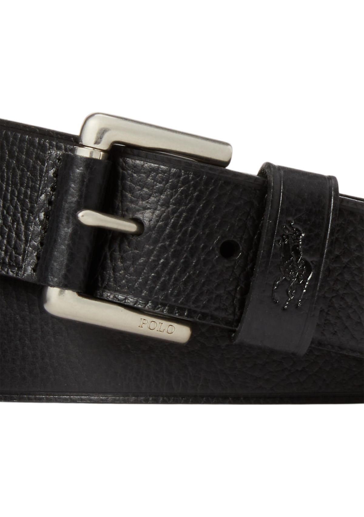 Signature Pony Leather Belt