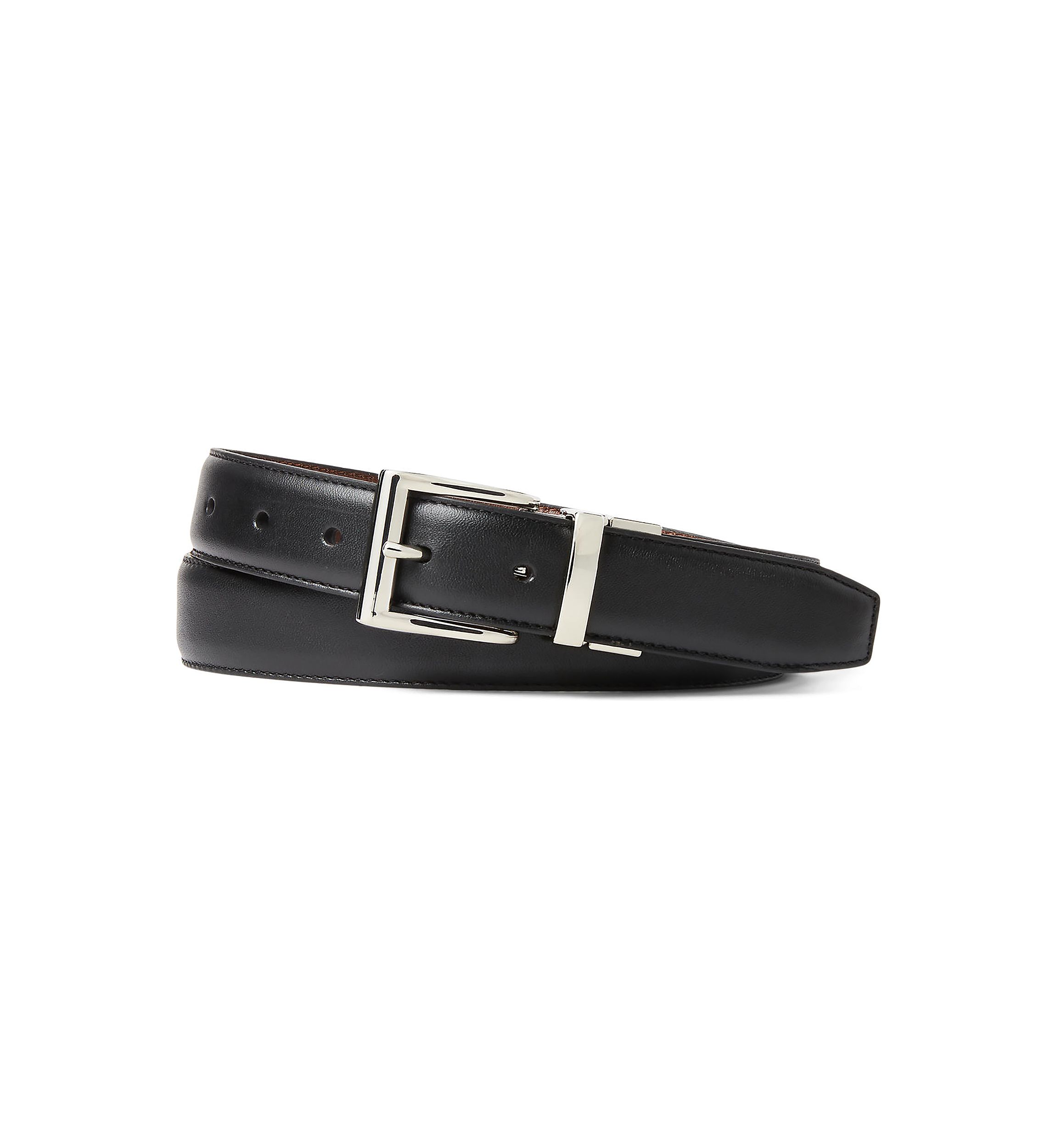Reversible Leather Dress Belt