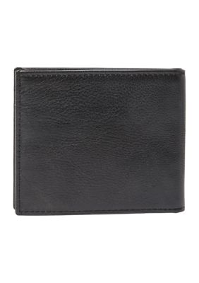 Access Denied Genuine Leather Slim Trifold Wallets for Men - Mens Wallet RFID Blocking Holiday Gifts for Men, Men's, Size: One size, Black