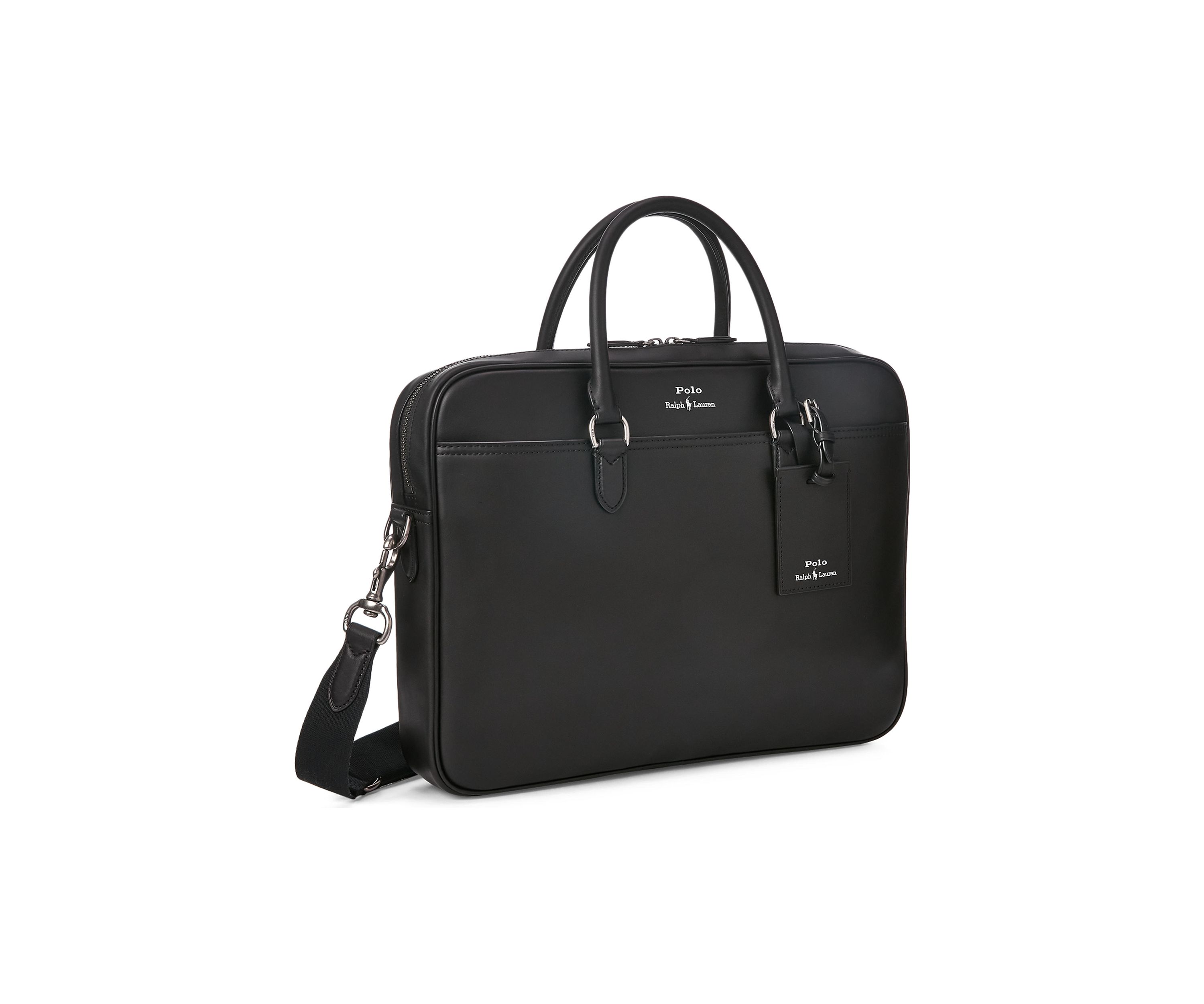 Smooth Leather Commuter Bag