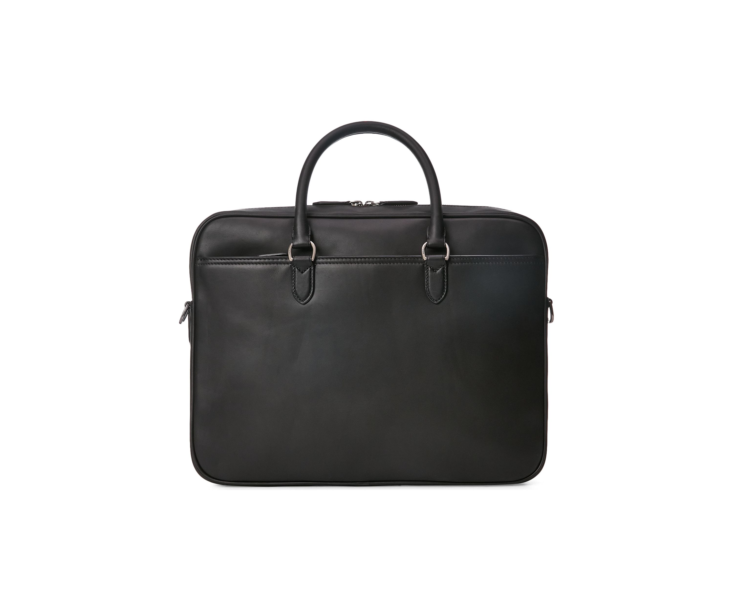 Smooth Leather Commuter Bag
