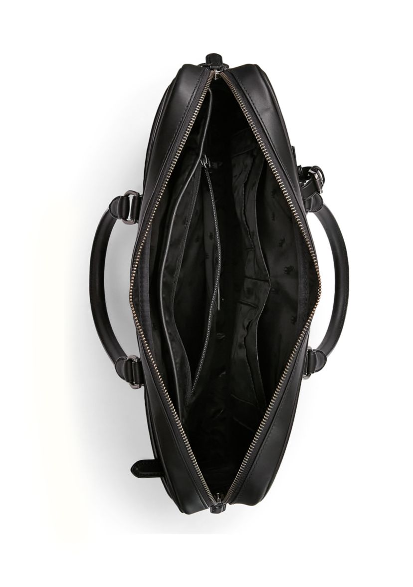 Smooth Leather Commuter Bag