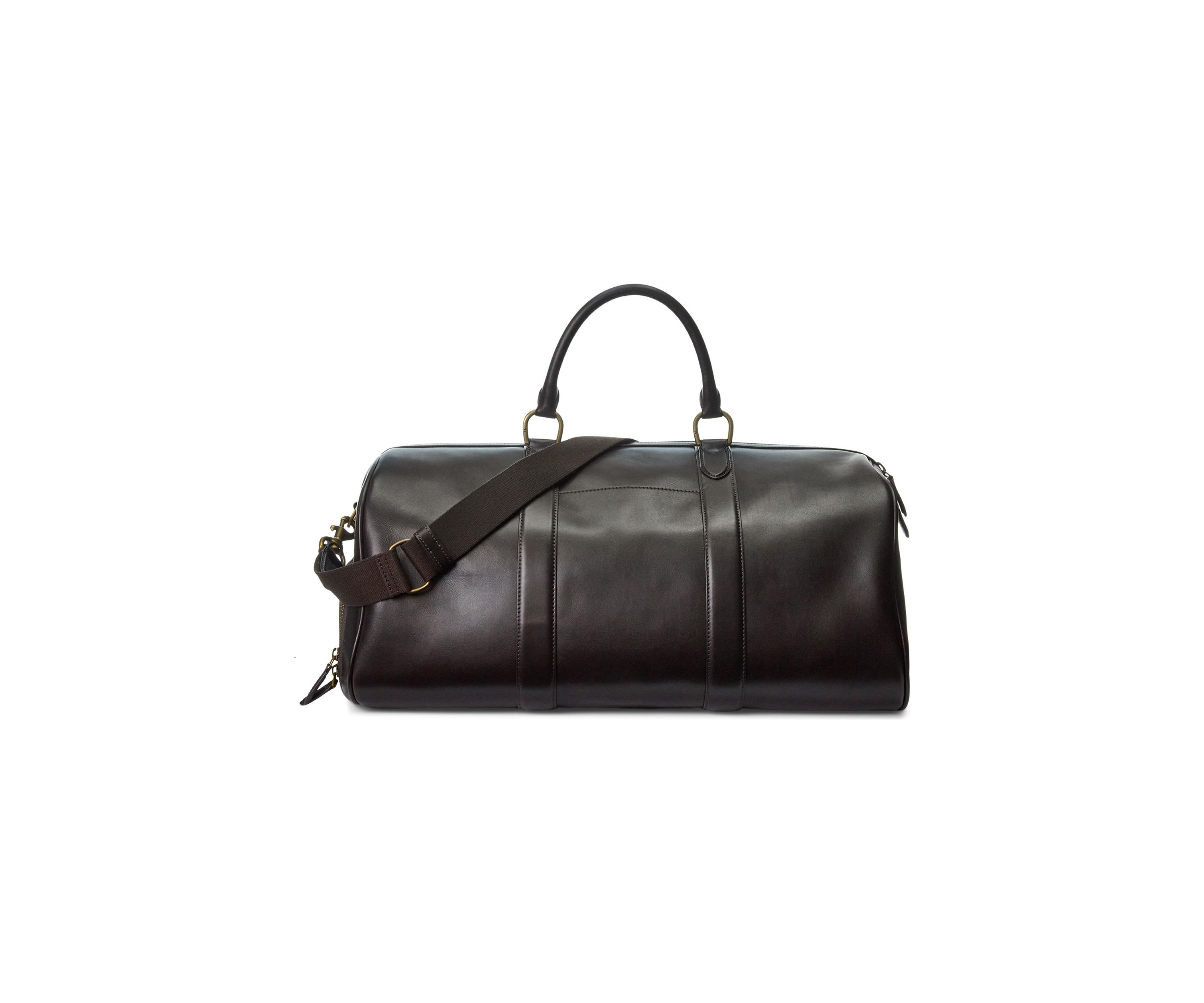 Smooth Leather Duffel Bag