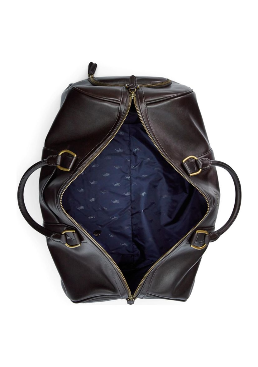 Smooth Leather Duffel Bag