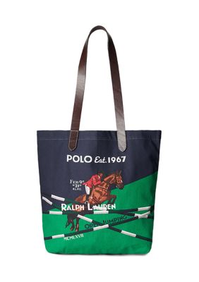 Nwt Polo Ralph Lauren Equestrian Tote Bag