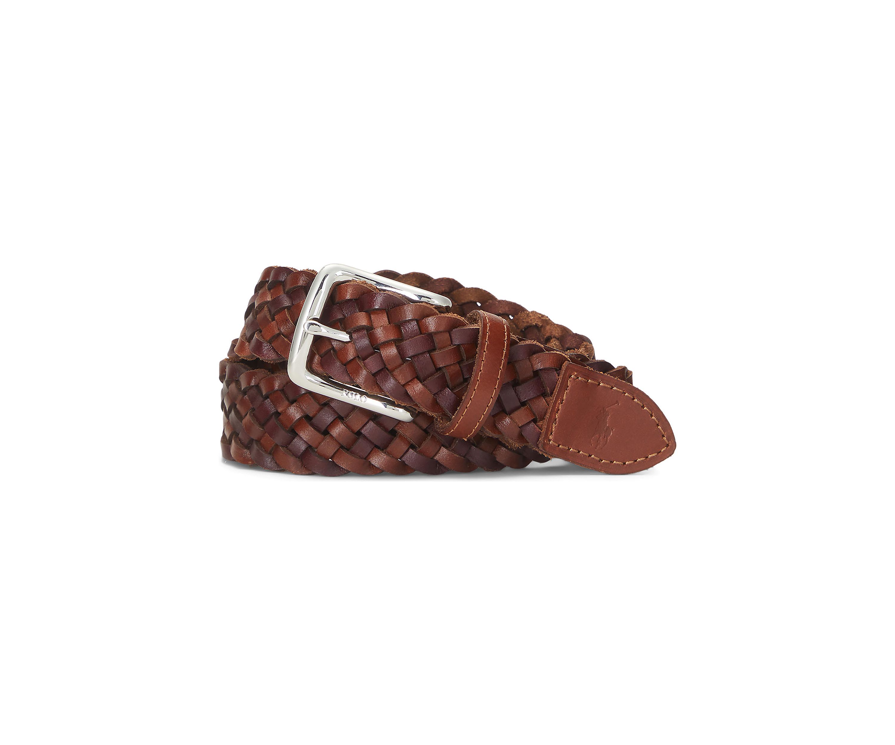 Braided Leather Belt